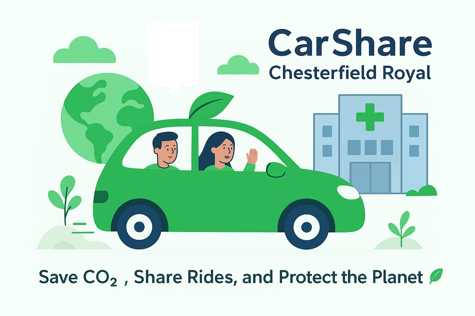 Eco CarShare Illustration